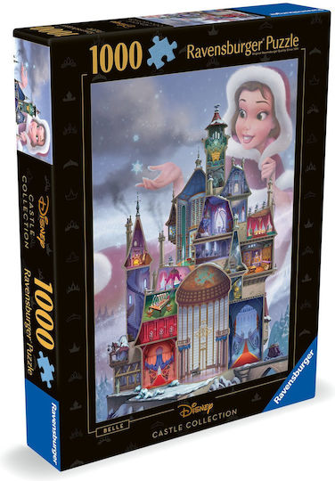 Disney Castles Belle Puzzle 2D 1000 Κομμάτια 12000262