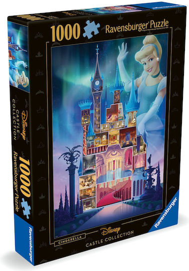 Disney Castles Cinderella Puzzle 2D 1000pcs 12000259