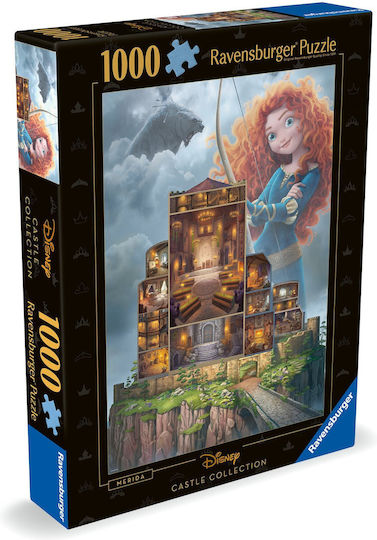 Disney Castles Merida Puzzle 2D 1000 Κομμάτια 12000263