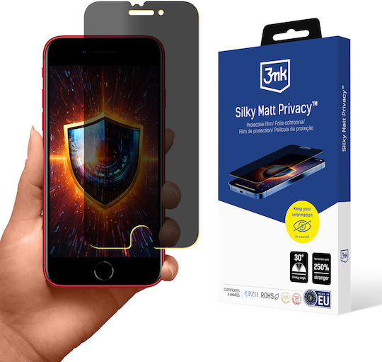 3MK Silky Privacy Ματ Screen Protector (iPhone SE 2022 / 2020 / 8 / 7) 2020/2022