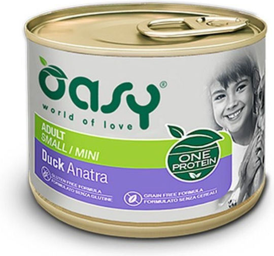 Oasy Υγρή Τροφή για Γάτες σε Κονσέρβα με Πάπια 200gr OA-555