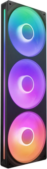 NZXT F360 RGB Core Case Fan με Σύνδεση 4-Pin PWM / 4-pin NZXT RGB