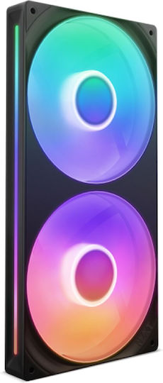 NZXT F280 RGB Core Case Fan με Σύνδεση 4-Pin PWM / 4-pin NZXT RGB