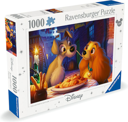Lady And The Tramp Puzzle 2D 1000pcs 12000003