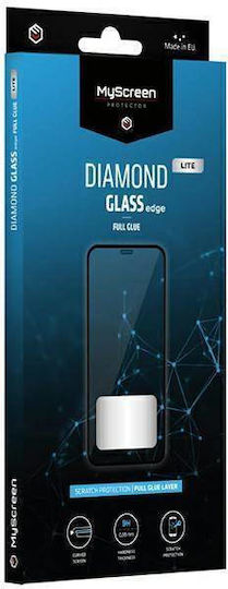 MyScreenPROTECTOR Diamond Glass Full Glue Full Face Tempered Glass Μαύρο (Xiaomi 13)