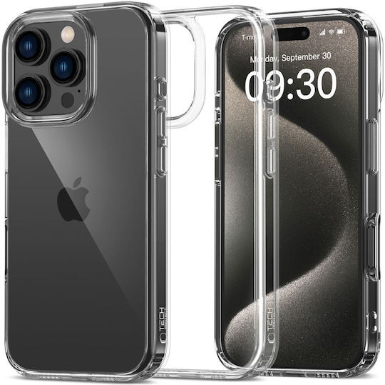 Tech-Protect Flexair Hybrid Back Cover Πλαστικό / Σιλικόνης 1.5mm Διάφανο (iPhone 16 Pro Max)