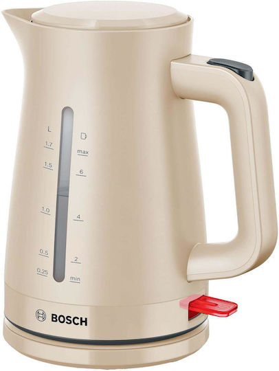 Bosch MyMoment Βραστήρας 1.7lt 2400W Μπεζ