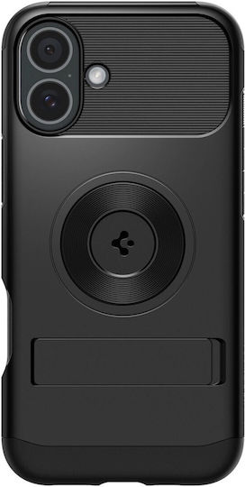 Spigen Slim Armor MagFit Back Cover Πλαστικό / Σιλικόνης 2mm Μαύρο (iPhone 16) ACS08227