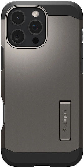 Spigen Tough Armor AI MagFit Back Cover Πλαστικό 2mm Gunmetal (iPhone 16 Pro Max) ACS08012