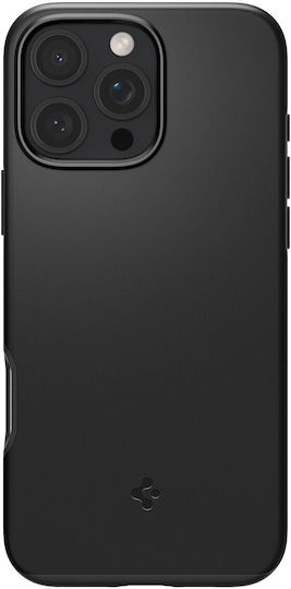 Spigen Thin Fit Back Cover Πλαστικό 1.55mm Μαύρο (iPhone 16 Pro Max) ACS07978