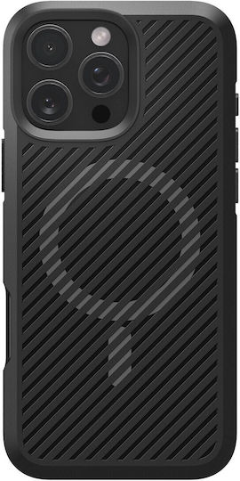 Spigen Core Armor MagFit Back Cover Σιλικόνης 1.2mm Matte Black (iPhone 16 Pro) ACS08158