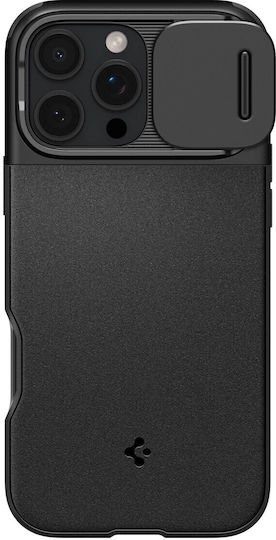 Spigen Optik Armor (MagFit) Back Cover Σιλικόνης 2mm Μαύρο (iPhone 16 Pro Max) ACS08015