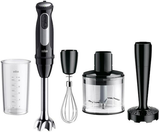 Braun MQ55307M 1318457 Ραβδομπλέντερ με Ανοξείδωτη Ράβδο 1000W Καφέ