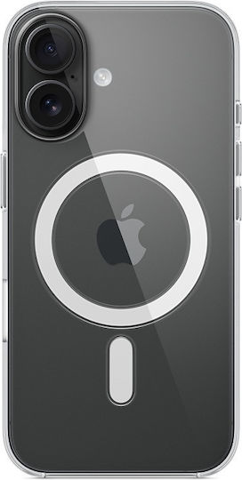 Apple Clear Case with MagSafe Back Cover Σιλικόνης Διάφανο (iPhone 16) MA6A4ZM/A
