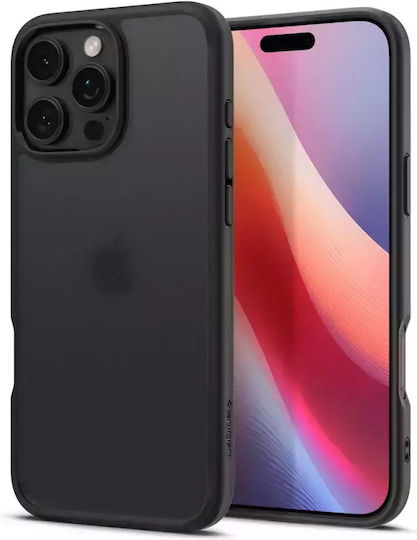 Spigen Ultra Hybrid Back Cover Πλαστικό 2mm Frost Black (iPhone 16 Pro) ACS08124