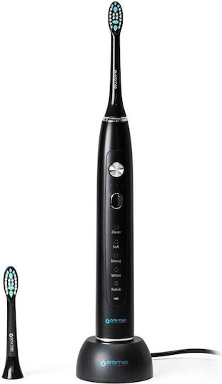 Oromed Ηλεκτρική Οδοντόβουρτσα με Αισθητήρα Πίεσης και Θήκη Ταξιδίου Μαύρη