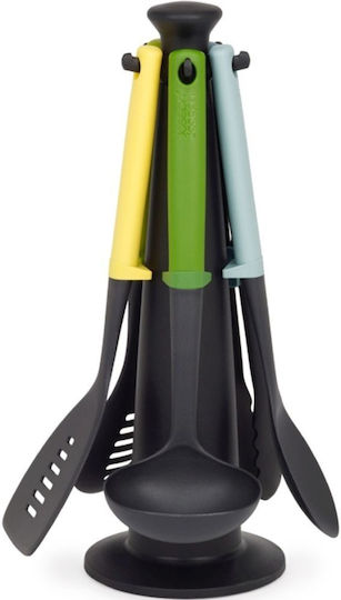 Joseph Joseph Σετ Εργαλείων Μαγειρικής με Βάση 5τμχ Πολύχρωμο