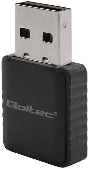 Qoltec Ασύρματος USB Αντάπτορας Δικτύου 1300Mbps