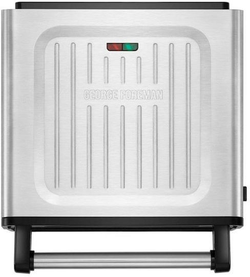 George Foreman Τοστιέρα Γκριλιέρα 1500W Inox