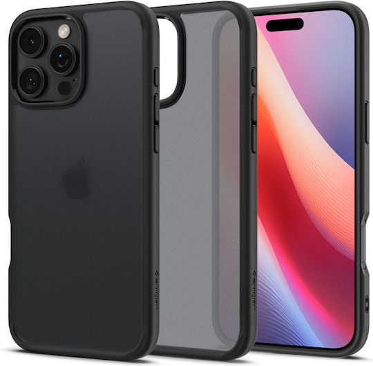 Spigen Ultra Hybrid Back Cover Πλαστικό 2mm Frost Black (iPhone 16 Pro Max) ACS07995