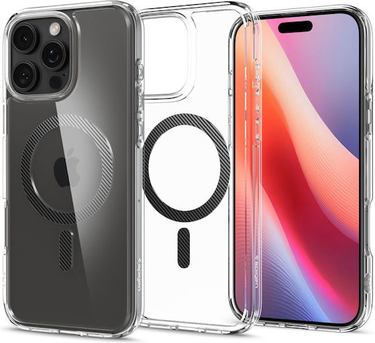 Spigen Ultra Hybrid MagFit Back Cover Πλαστικό 1.2mm Carbon Fiber (iPhone 16 Pro Max) ACS08000