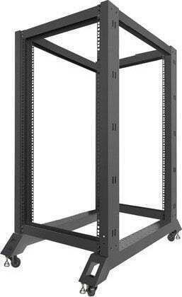 Lanberg Επιδαπέδια Καμπίνα Rack 22U Μαύρο OR01-6022-B