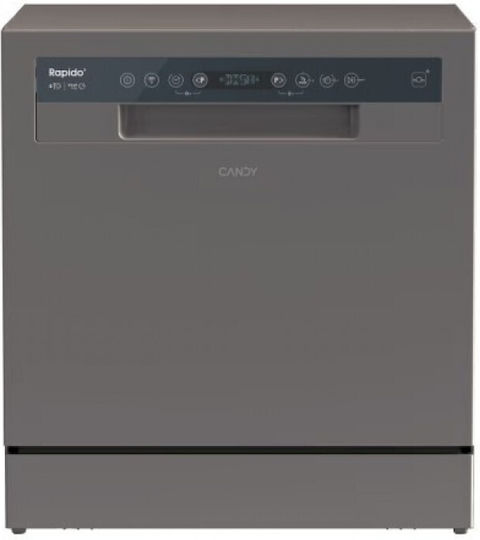 Candy Ελεύθερο Πλυντήριο Πιάτων με Wi-Fi για 8 Σερβίτσια hOn Π55xY59.5εκ. Γκρι 32002639