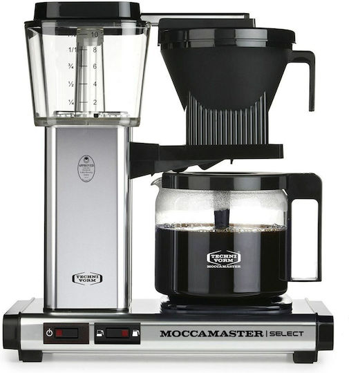 Moccamaster KBG 741 Select Καφετιέρα Φίλτρου 1520W Silver
