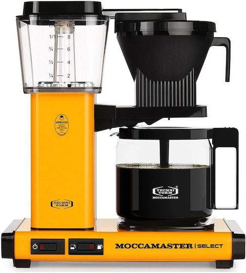 Moccamaster KBG 741 Select Καφετιέρα Φίλτρου 1520W Yellow Pepper
