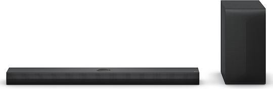 LG Soundbar 3.1 Bluetooth και HDMI 400W με Ασύρματο Subwoofer και Τηλεχειριστήριο Μαύρο S70TY