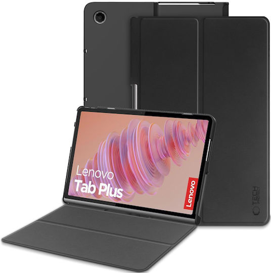 Tech-Protect Smartcase Flip Cover Μαύρη (Lenovo Tab Plus 11.5 TB-351)