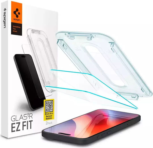 GLAS.tR EZ FIT Tempered Glass 2τμχ (iPhone 17 / 17 Pro / 16 Pro) AGL07928