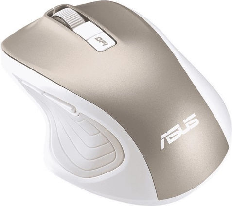 Asus MW202 Ασύρματο Εργονομικό Ποντίκι Χρυσό