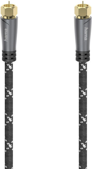 Hama 205077 Coaxial Cable 1.5 Meters Black