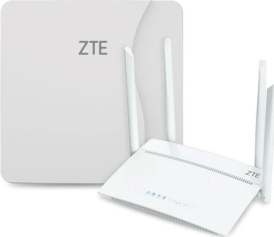 ZTE MF258 & IDU Wifi 6 Ασύρματο 4G Router με 2 Θύρες Gigabit