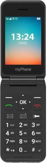 MyPhone Flip LTE Dual SIM Κινητό με Μεγάλα Κουμπιά Μπλε