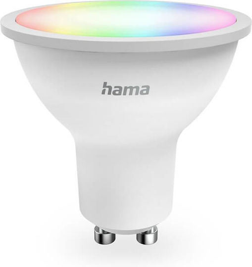 HAMA Smart Λάμπα LED 4.9W για Ντουί GU10 RGBW 00176642