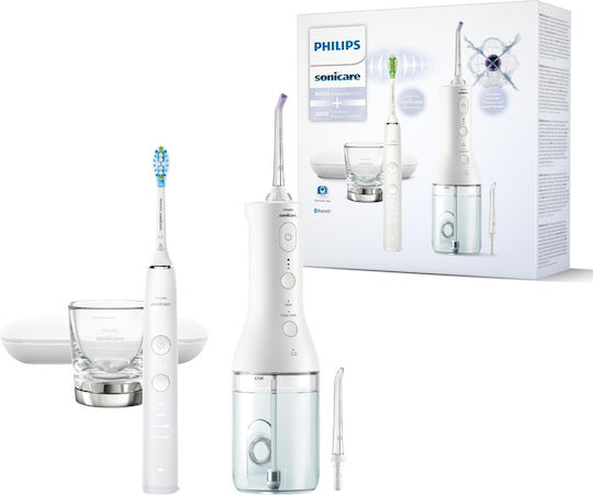 Philips Sonicare DiamondClean 9000 Ηλεκτρική Οδοντόβουρτσα Λευκή