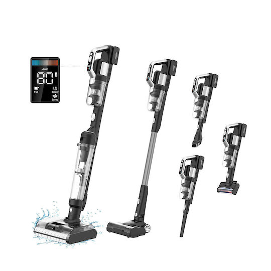 Jimmy PW11 Pro Max Επαναφορτιζόμενη Σκούπα 2 σε 1 Stick & Χειρός Μαύρη