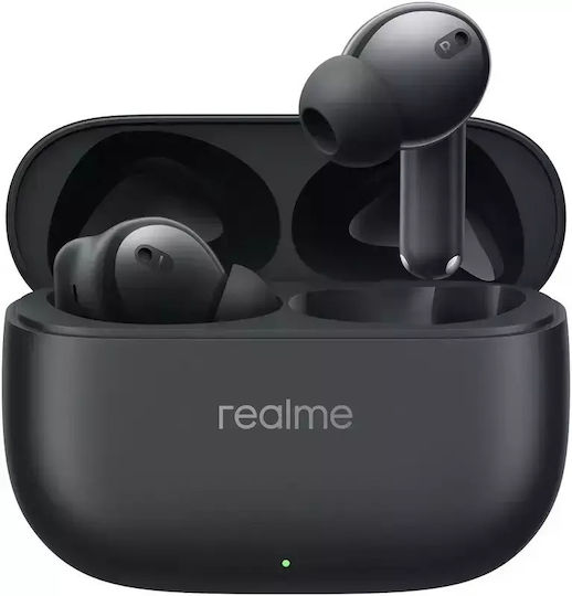 Realme Buds T310 Bluetooth Handsfree Ακουστικά με Αντοχή στον Ιδρώτα και Θήκη Φόρτισης Vibrant Black