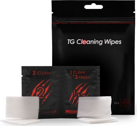 Thermal Grizzly Grizzly Tg Cleaning Wipes For Cpu 10ps (tg-cw-10)
