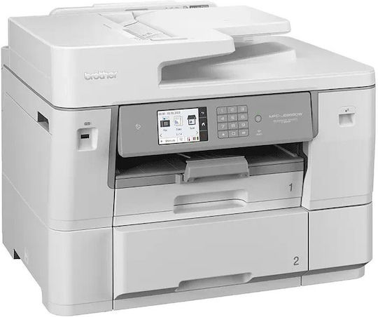 Brother Έγχρωμο Πολυμηχάνημα Inkjet με WiFi και Mobile Print MFC-J6959DW