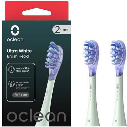 OClean Ultra White Ανταλλακτικές Κεφαλές για Ηλεκτρική Οδοντόβουρτσα 2τμχ
