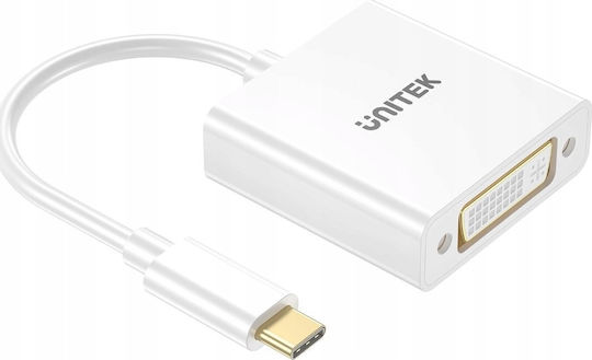 Unitek Μετατροπέας USB-C / HDMI male σε USB-C / HDMI female 1τμχ (V1429A)