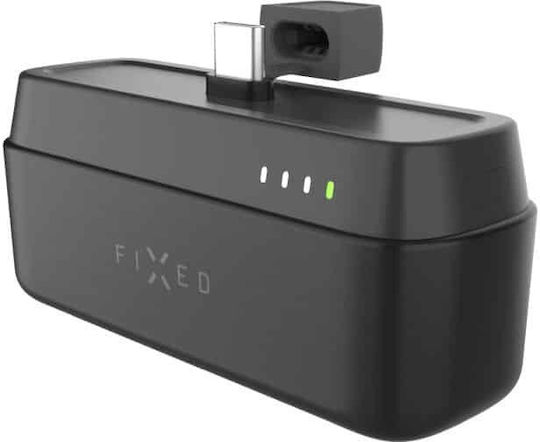 Fixed Zen 5 Power Bank 5000mAh με Θύρα USB-C Μαύρο