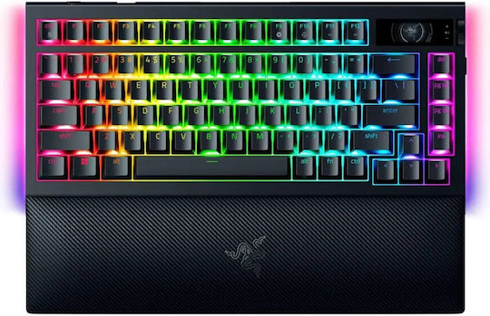Razer BlackWidow V4 Pro Ασύρματο Gaming Μηχανικό Πληκτρολόγιο 75% με Razer Orange διακόπτες και RGB φωτισμό (Αγγλικό US)