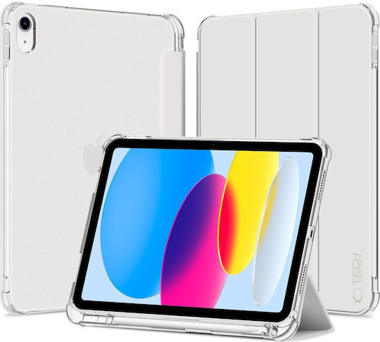 Tech-Protect Hybrid Flip Cover Ασημί (iPad 2022 10.9'')