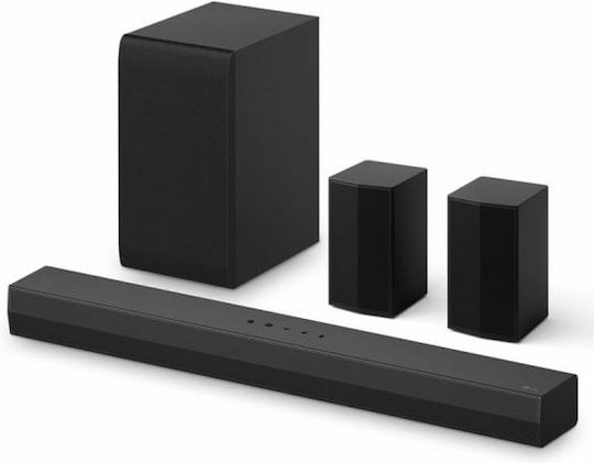 LG Soundbar 4.1 Bluetooth και HDMI 400W με Τηλεχειριστήριο Μαύρο S40TR