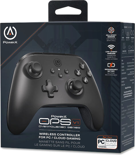PowerA Ασύρματο Gamepad για PC Μαύρο