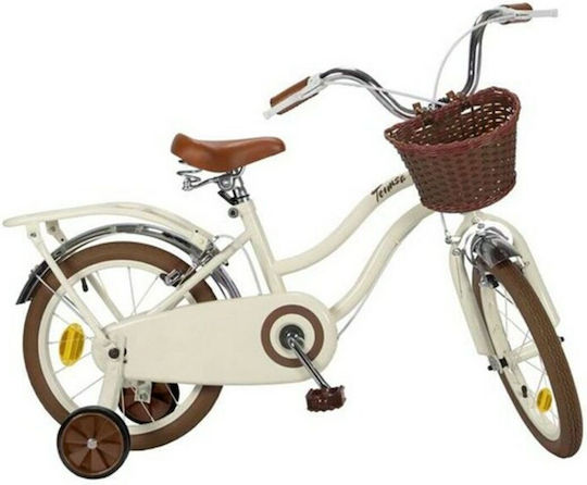 Toimsa 16" Παιδικό Ποδήλατo BMX με Σκελετό Αλουμινίου Μπεζ